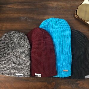 Assortment of Beanies (Neff, Free People, etc.)